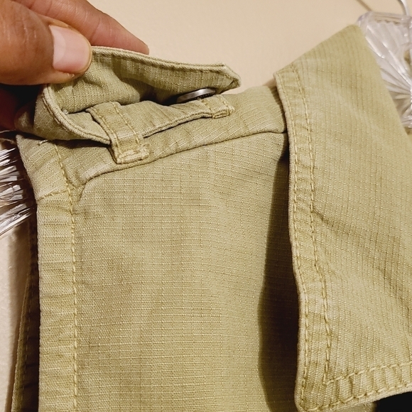 Madewell | Women's Small Green Safari Utility Vest (Size Small) - Picture 9 of 16